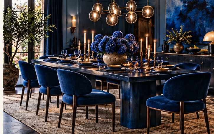 The Cobalt Dining Room inspiration