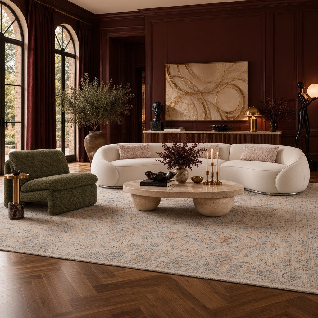 The Claret Living Room — Chroma Rua