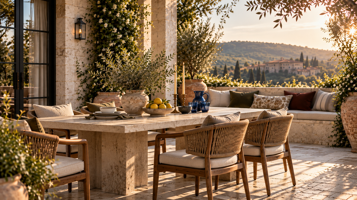 The Sunlit Terrace