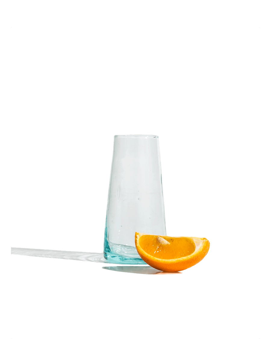 Envie Hand-Blown Recycled Beldi Hiball Glasses — Set of 6