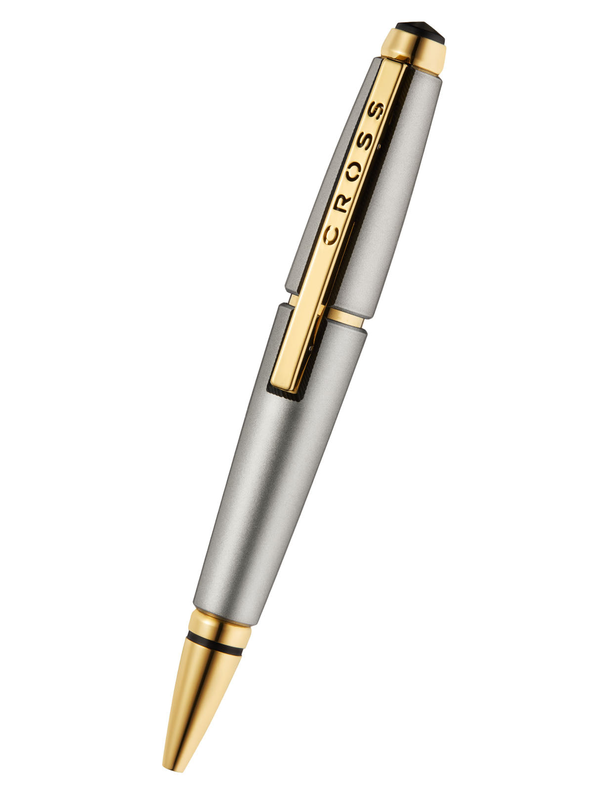 Cross Edge Sonic Titanium & Gold Rollerball Pen