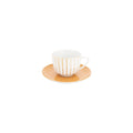 Golden Orbit Tea Cup & Saucer (Set of 2)