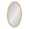 Rahfy Oval Framed Wall Mirror