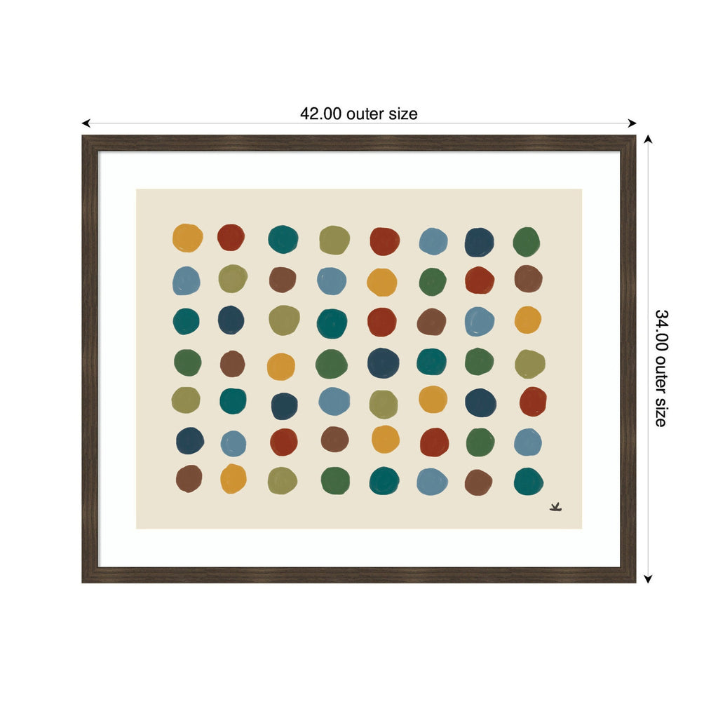Meditation No. 3b by Kelly Knaga Framed Wall Art Print
