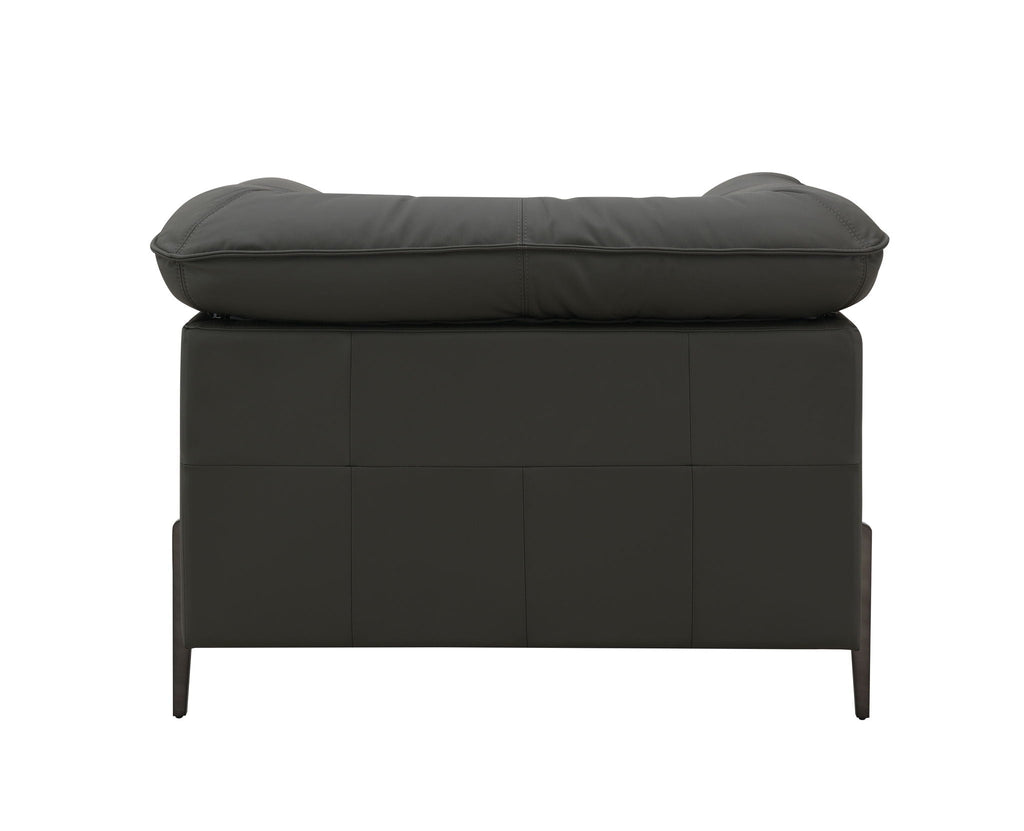 Tadi Top-Grain Leather Accent Chair