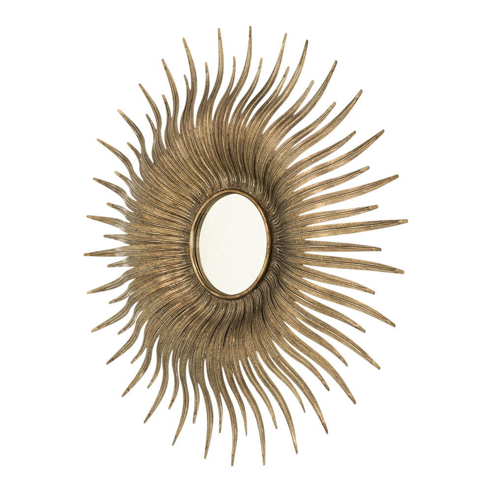 Gilt Sunburst Wall Mirror