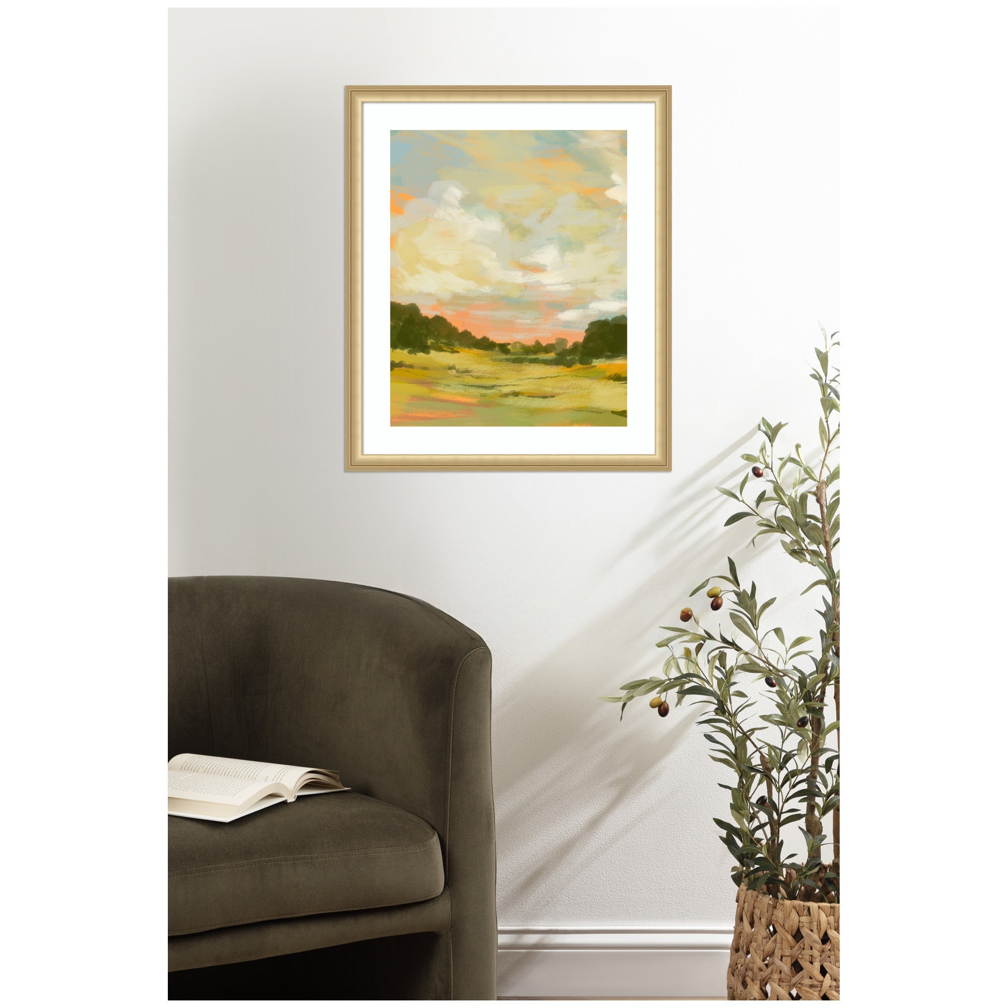 Framed Art Landscape 2 by Annie Quigley