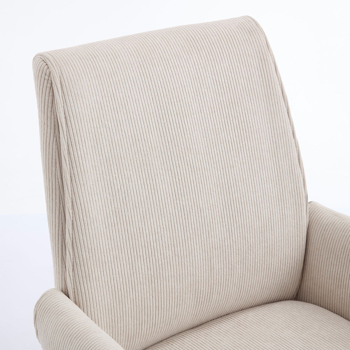 Ergonomic Mid-Back Office Chair — Gold Base