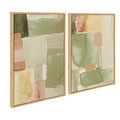 Sylvie United Colors III and IV Framed Canvas Art Set by Amy Lighthall