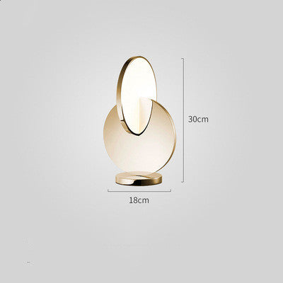 Sculptural Metal Pendant & Table Lamp