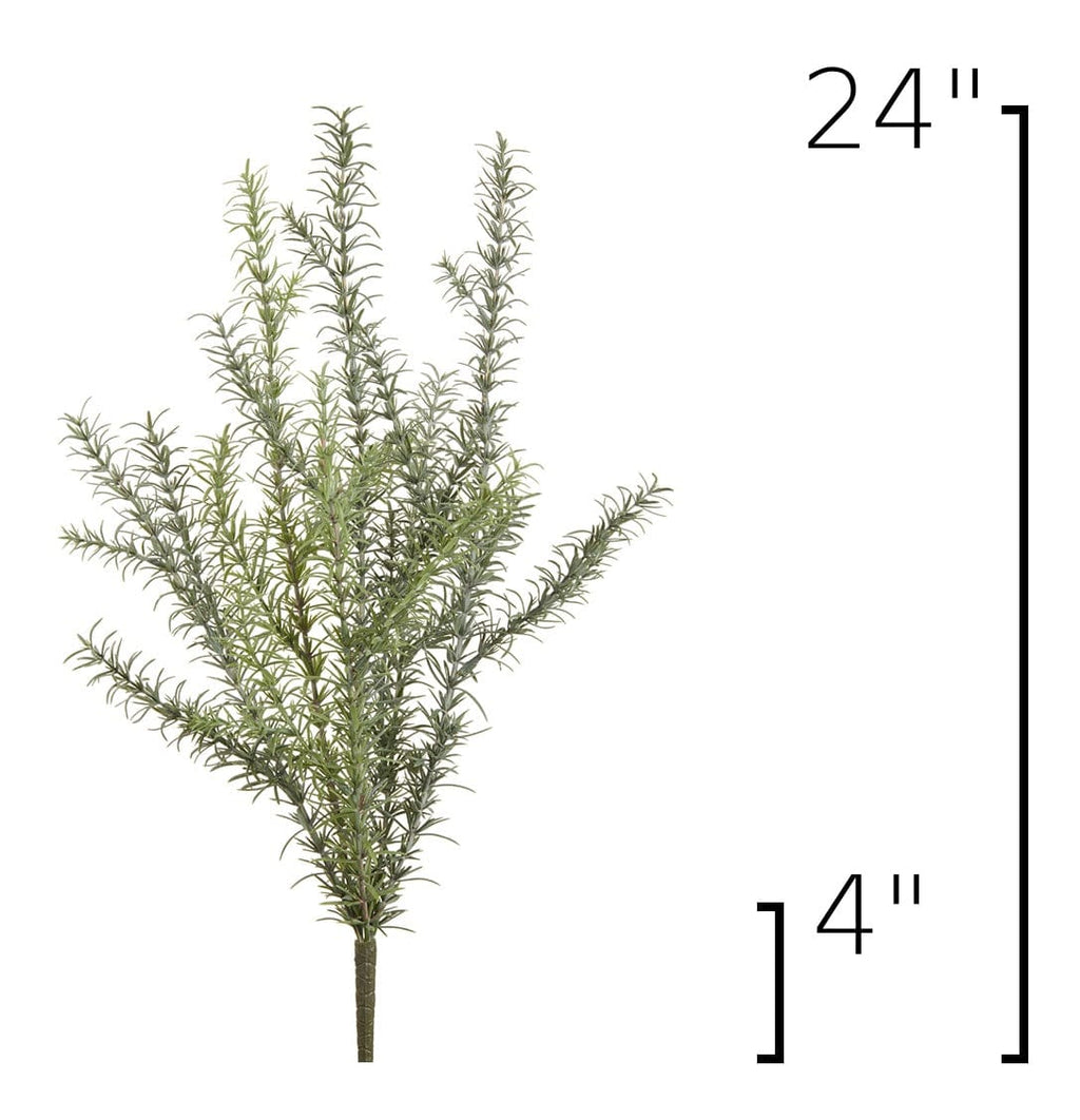 24" Faux Rosemary Bush