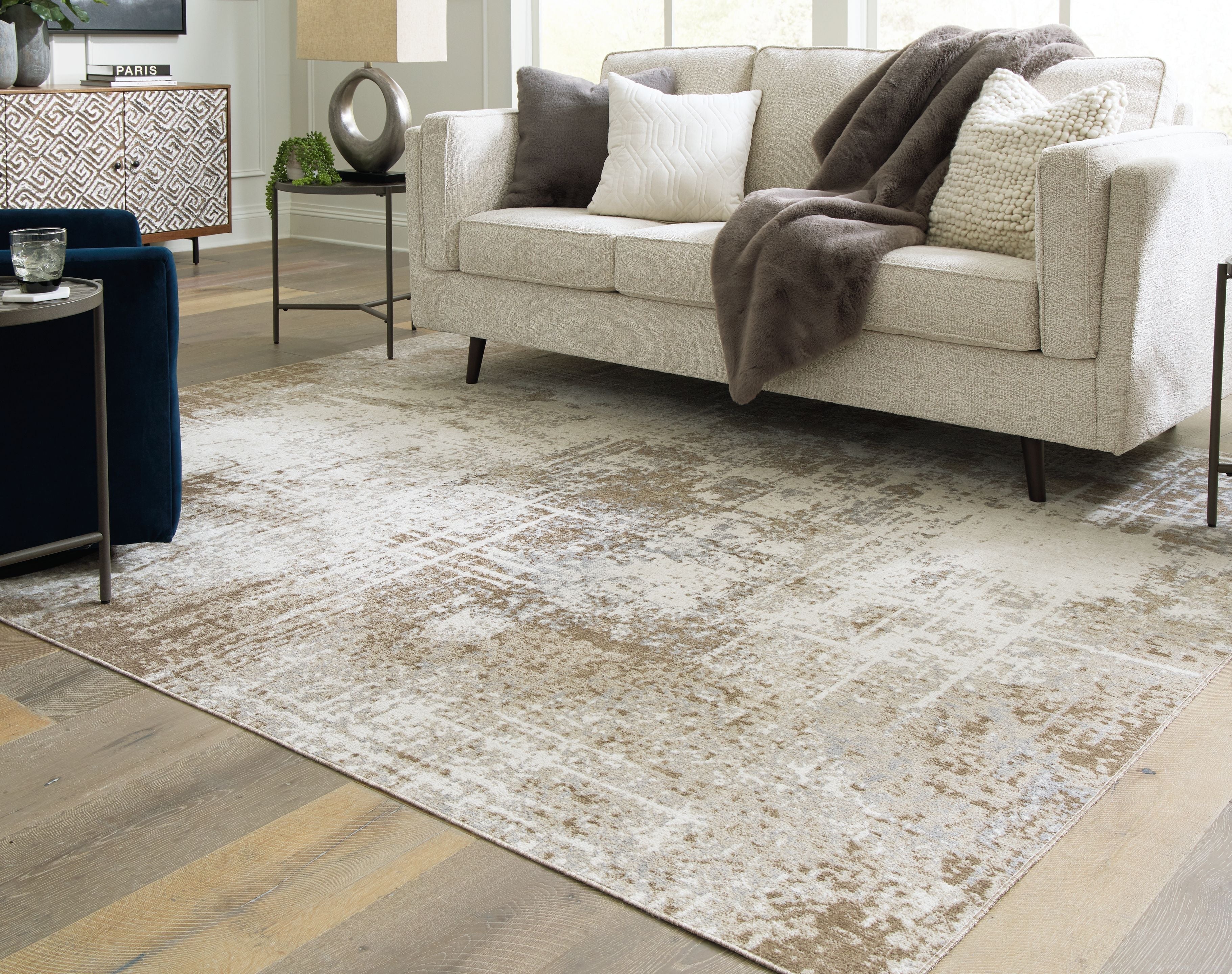 Grifflain Washable Area Rug