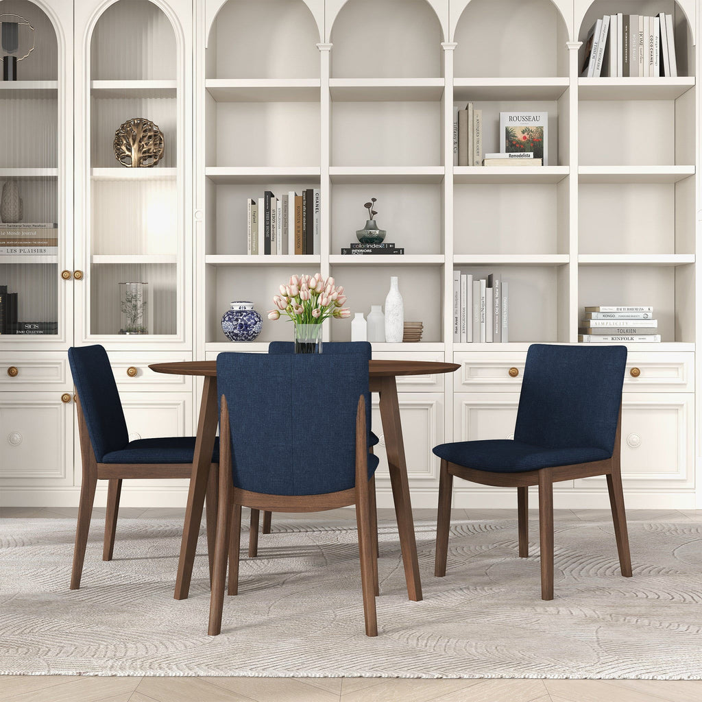 Laura Curved-Back Dining Chairs - Set of 2