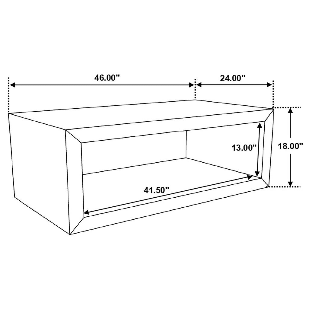 Benton Solid Mango Coffee Table