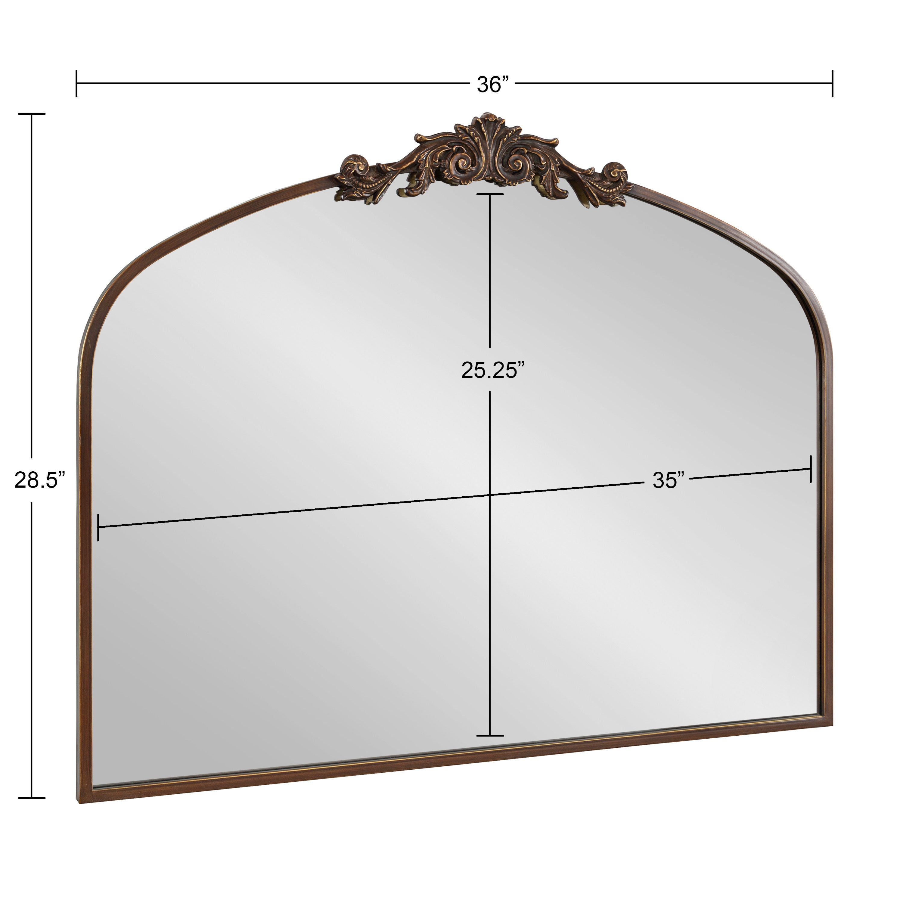 Arendahl Traditional Arch Mirror