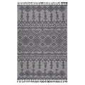 Guros 6' x 9' Traditional Indoor/Outdoor Area Rug - White/Gray