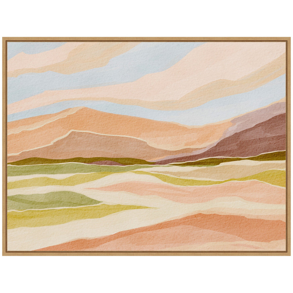 Sylvie Desert Dreams Framed Canvas by Nikita Jariwala