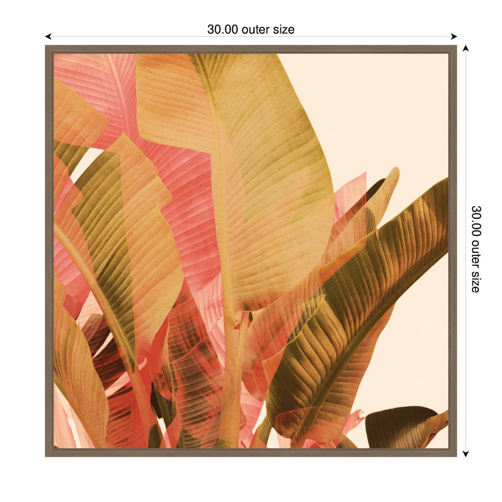 Summer Layers No. 1 by Alicia Bock Framed Canvas Wall Art Print