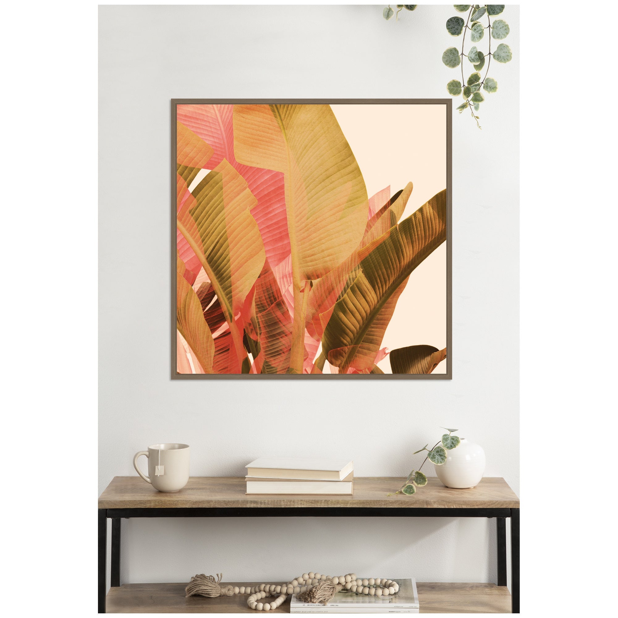 Summer Layers No. 1 by Alicia Bock Framed Canvas Wall Art Print