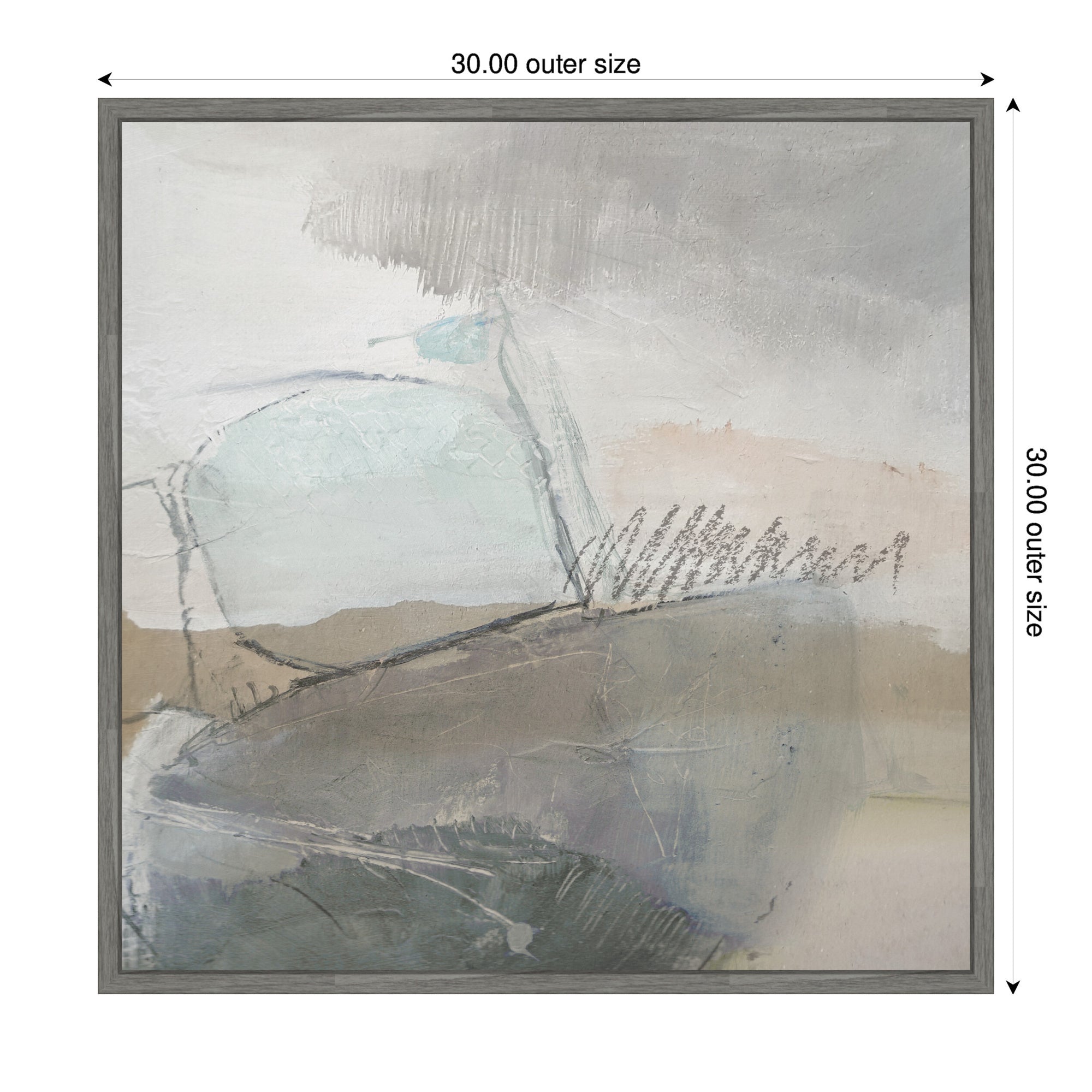 Wild Abstract by Nikki Chu Framed Canvas Wall Art Print