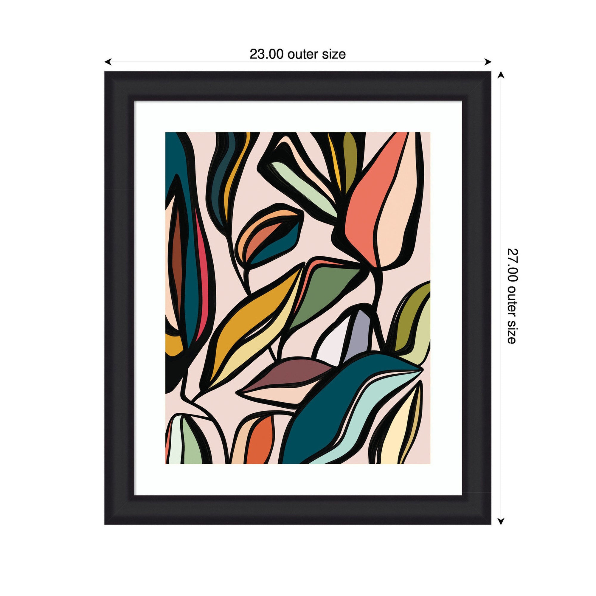 Fanciful Ficus Expansion by Alicia Bock Framed Wall Art Print