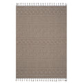 Guros 6' x 9' Geometric Indoor/Outdoor Area Rug - Mocha