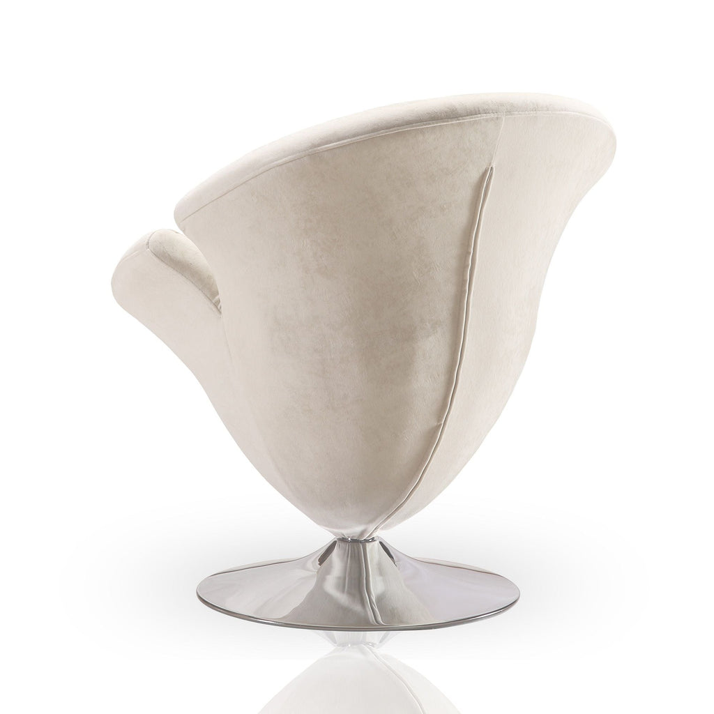 Tulip Sculptural Swivel Lounge Chair