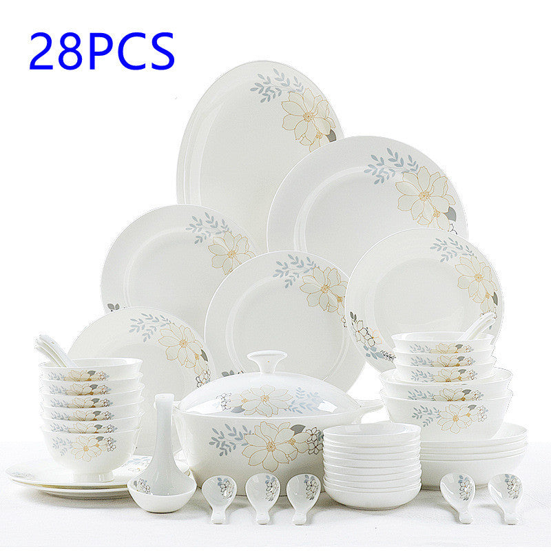 European Bone China Dinnerware Set