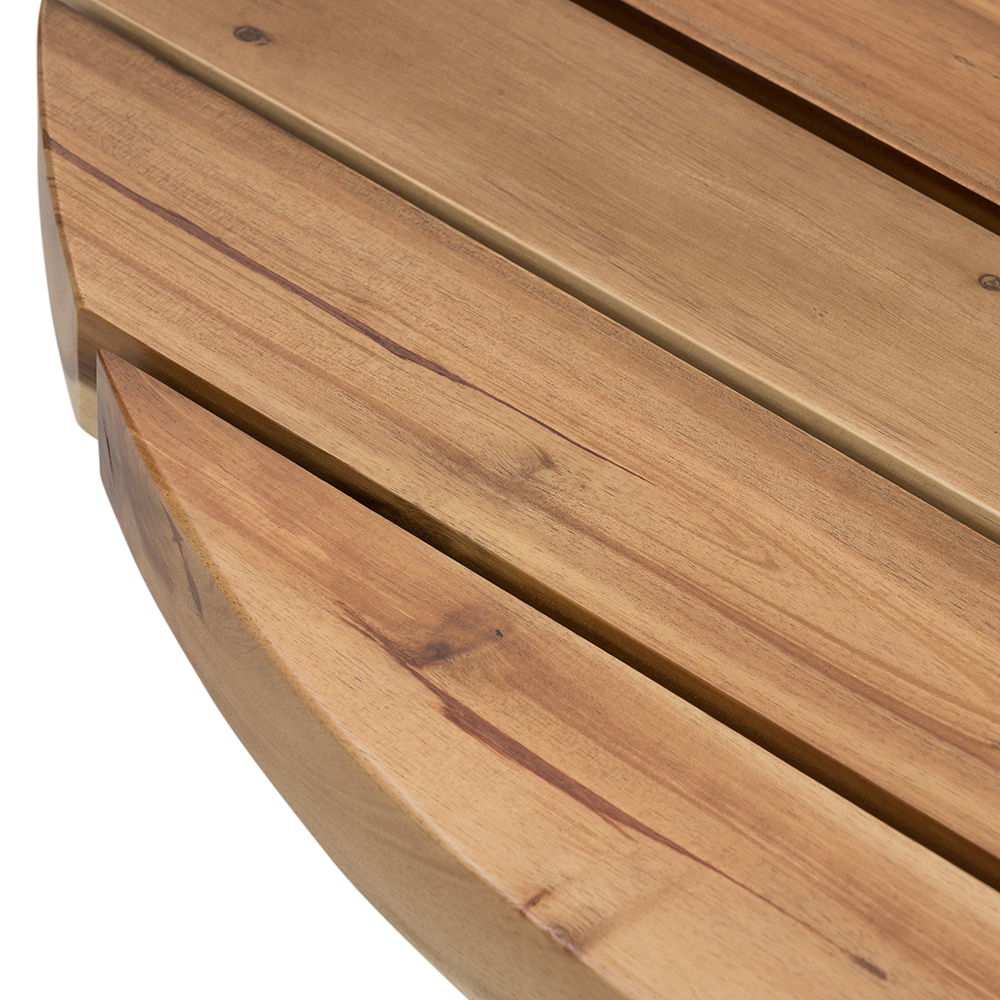 Round Solid Acacia Table