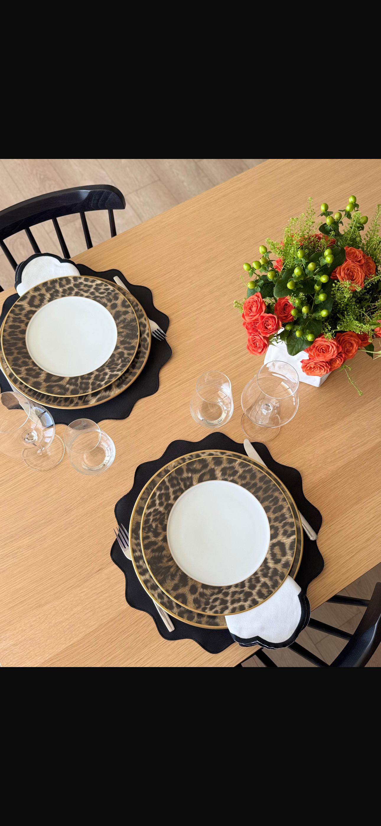 The Noir Diamond Placemats (Set of 2)