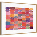 LD Palette Patchwork by Lordy Dordie Framed Canvas Wall Art Print