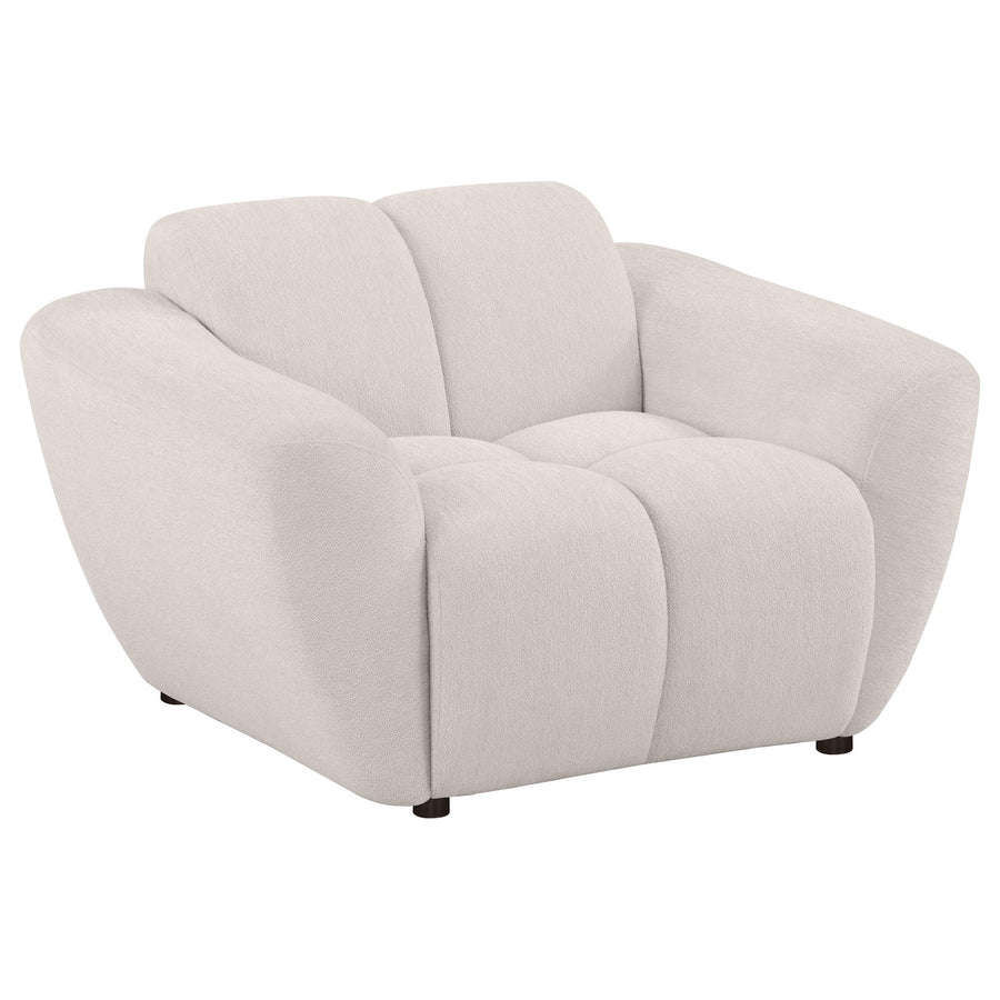 Destino Chenille Accent Chair — Greige