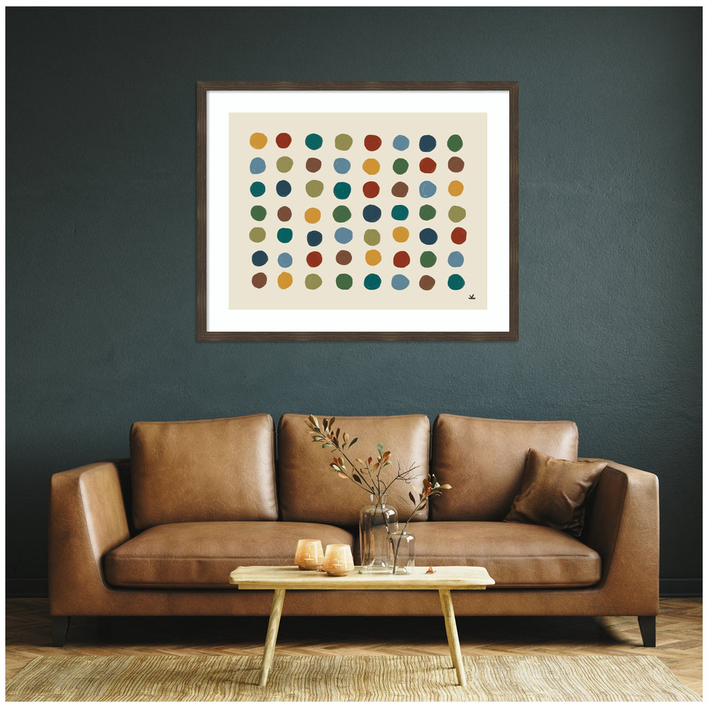 Meditation No. 3b by Kelly Knaga Framed Wall Art Print