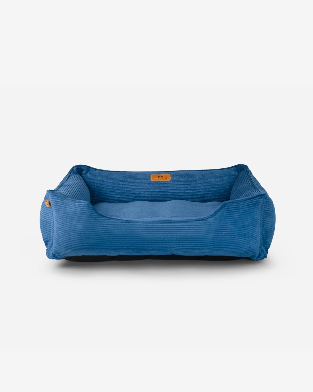 Chester & Lee Corduroy Sleeper Dog Bed — Blue