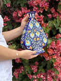 Azura Vase — Handcrafted Blue Pottery