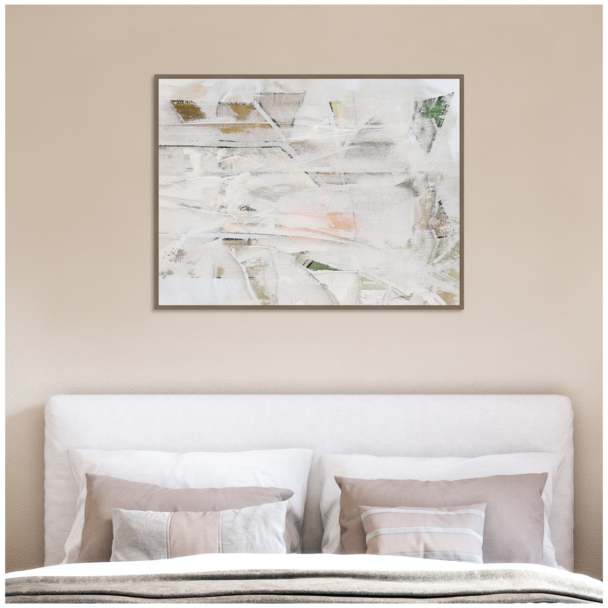 Builder by Nikki Chu Framed Canvas Wall Art Print