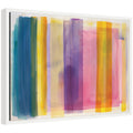 Sylvie Vibrant Lines II Framed Canvas by Amy Lighthall