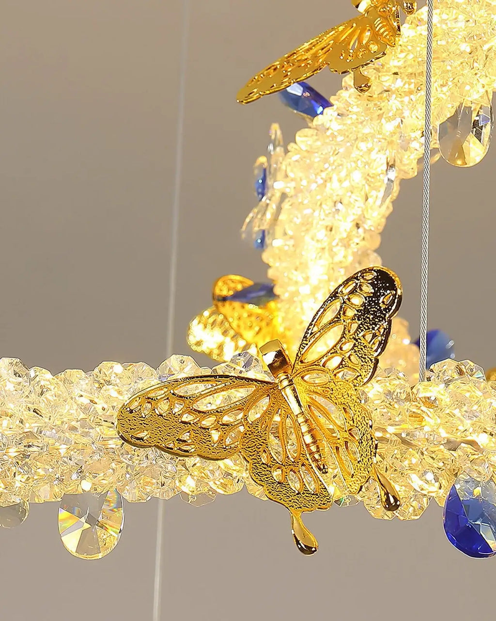 Azu Crystal Butterfly Chandelier