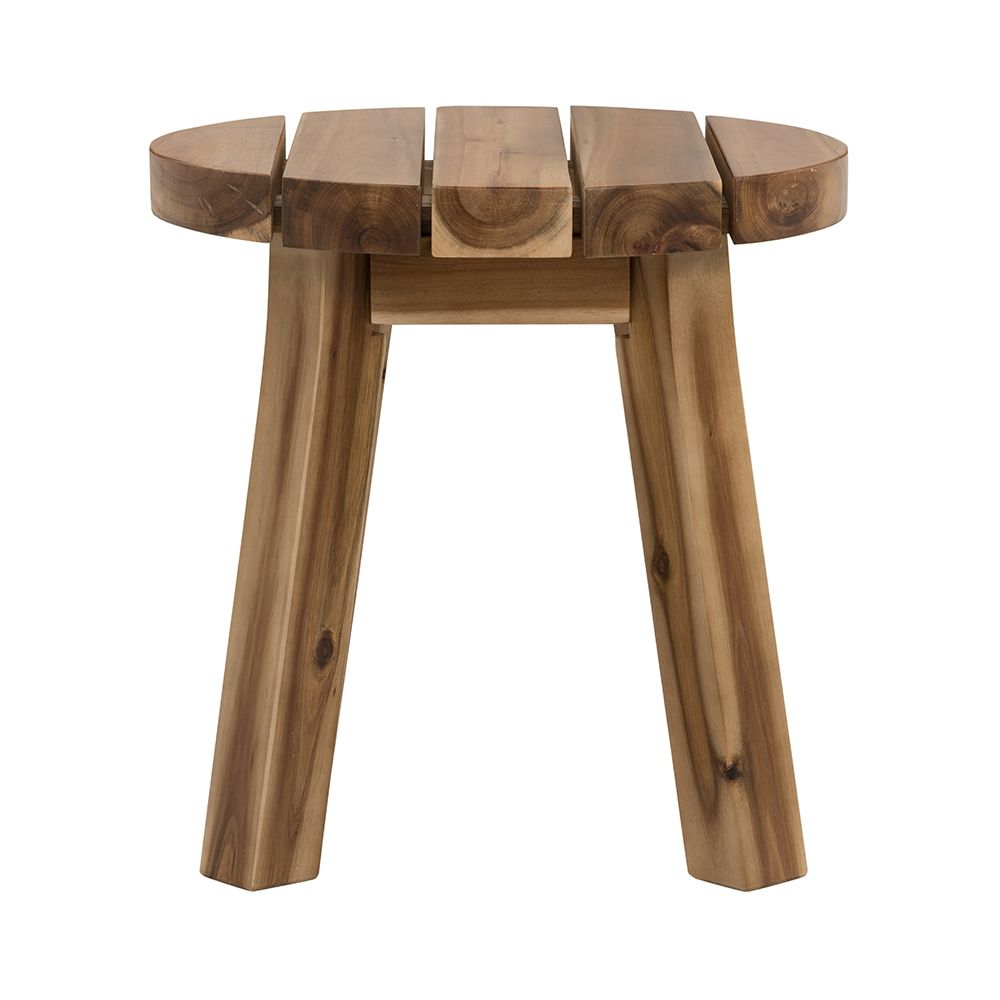 Round Solid Acacia Table