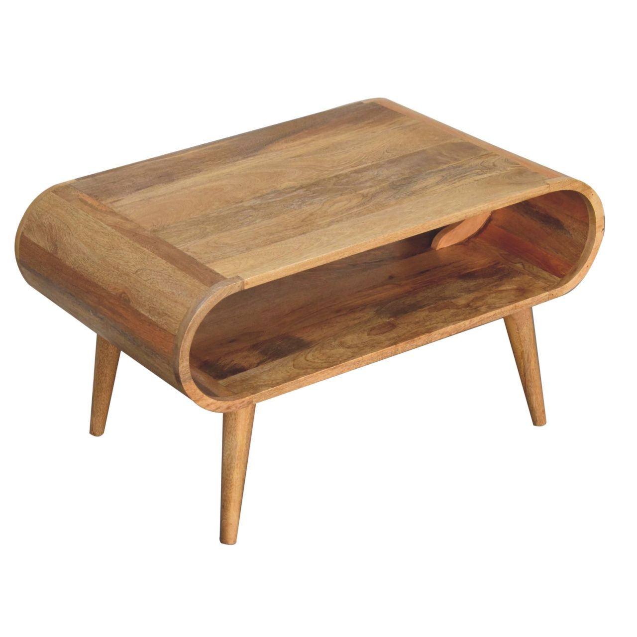 Open Mango Wood Coffee Table
