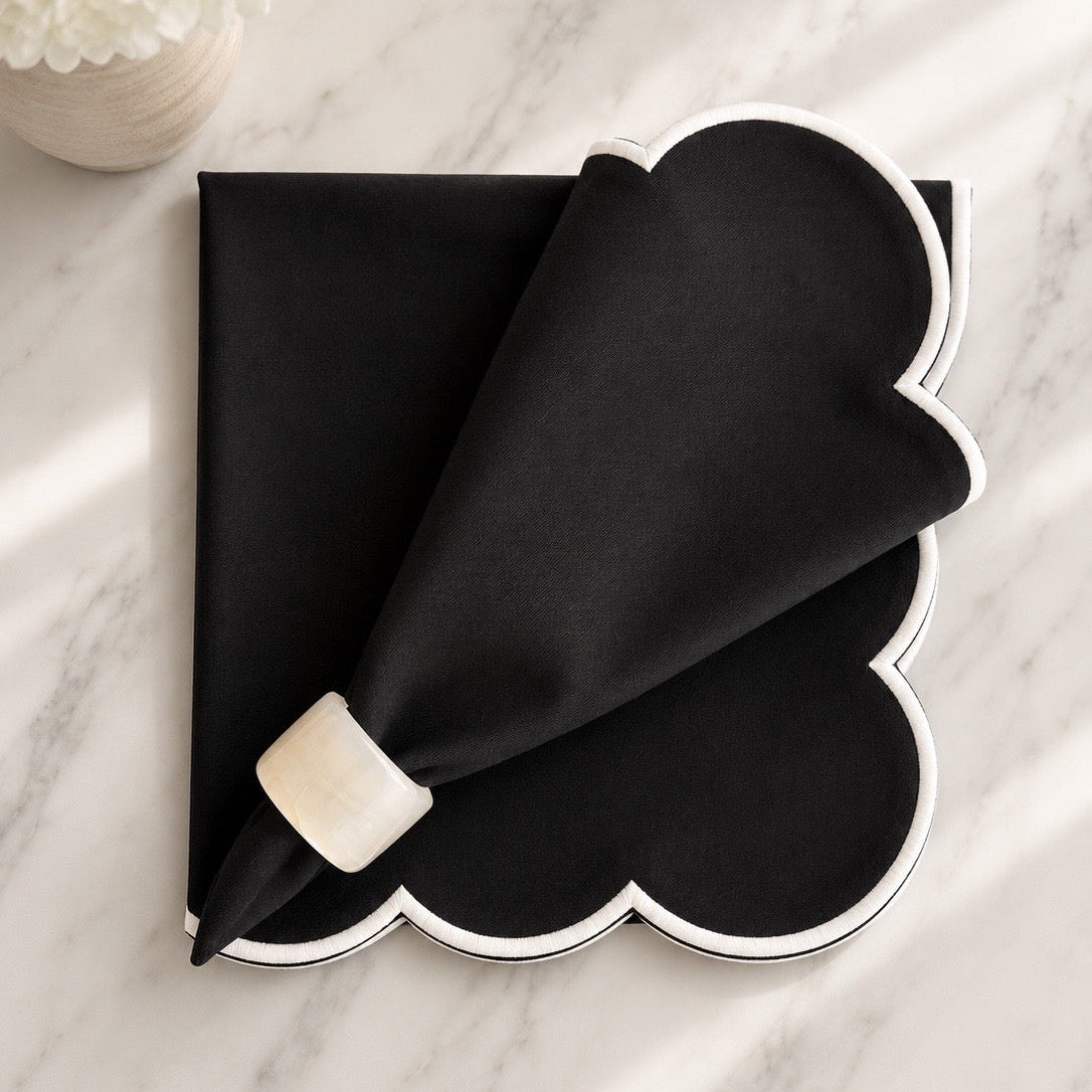 Noir Napkins (Set of 2)
