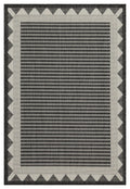 Sunshine 5'3" x 7'3" Indoor/Outdoor Area Rug - Anthracite