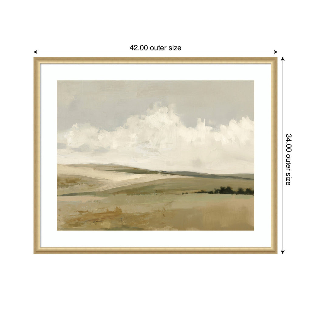 Whispering Meadows I by Amy Lighthall Framed Wall Art Print