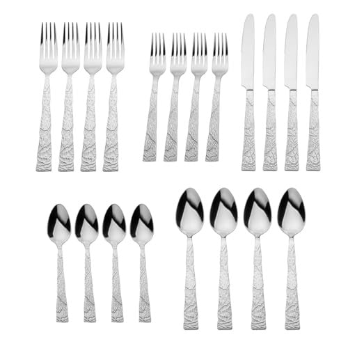 Shale Mirror 20-Piece Flatware Set