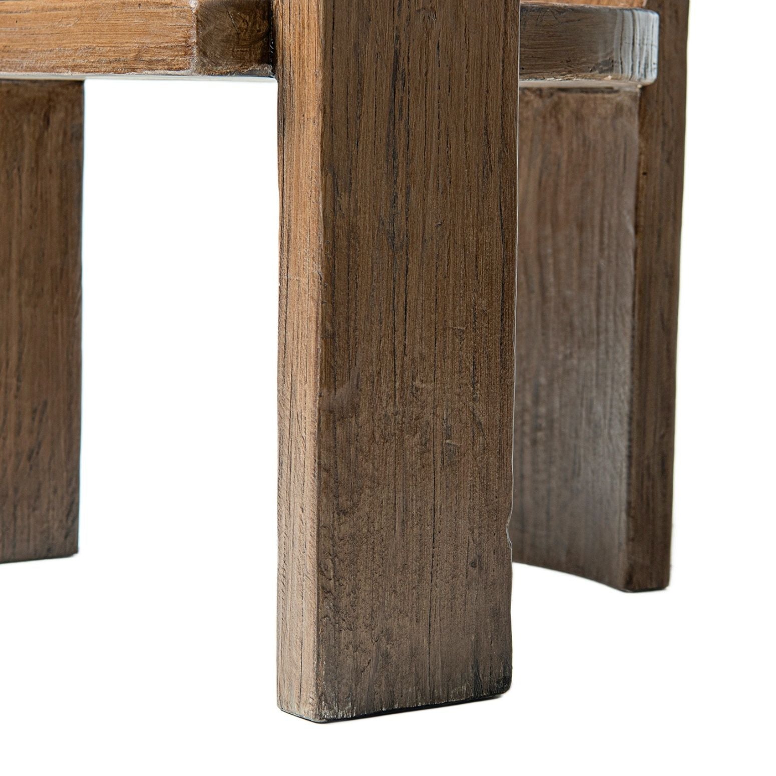 Soren Reclaimed Elm Curved Dining Chair