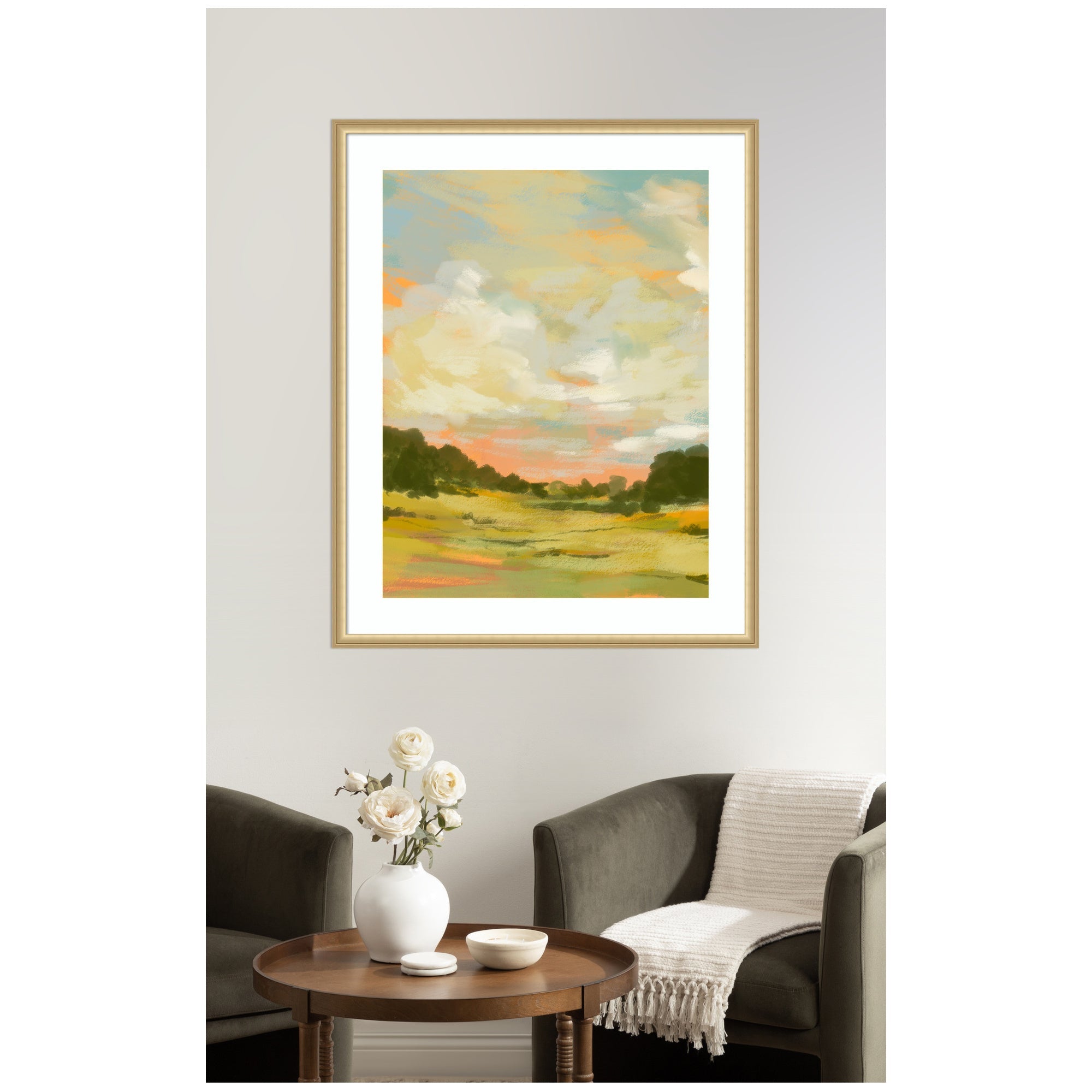 Framed Art Landscape 2 by Annie Quigley