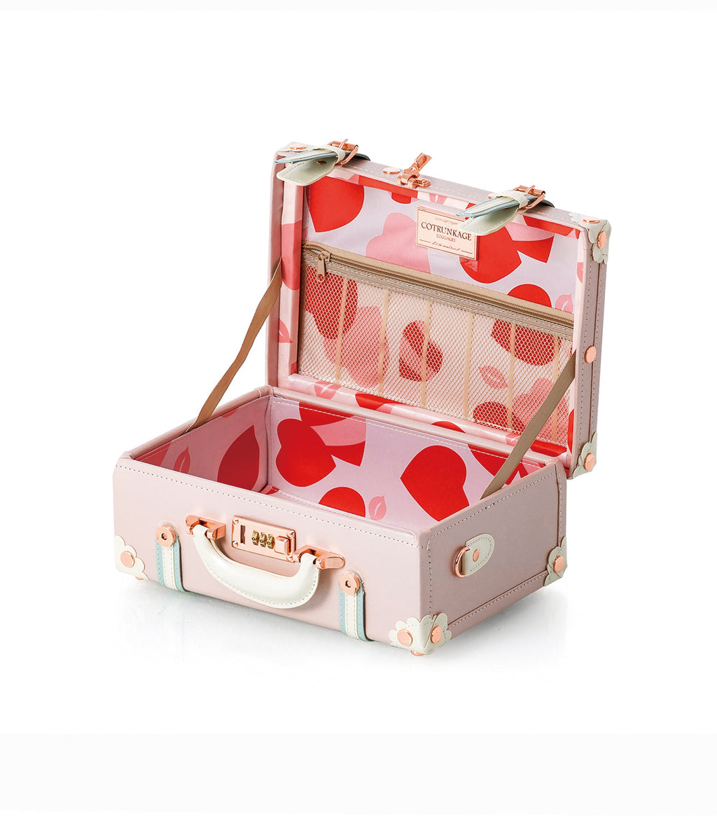 Minimalism 3 Pieces Luggage Set - Cherry Pink's