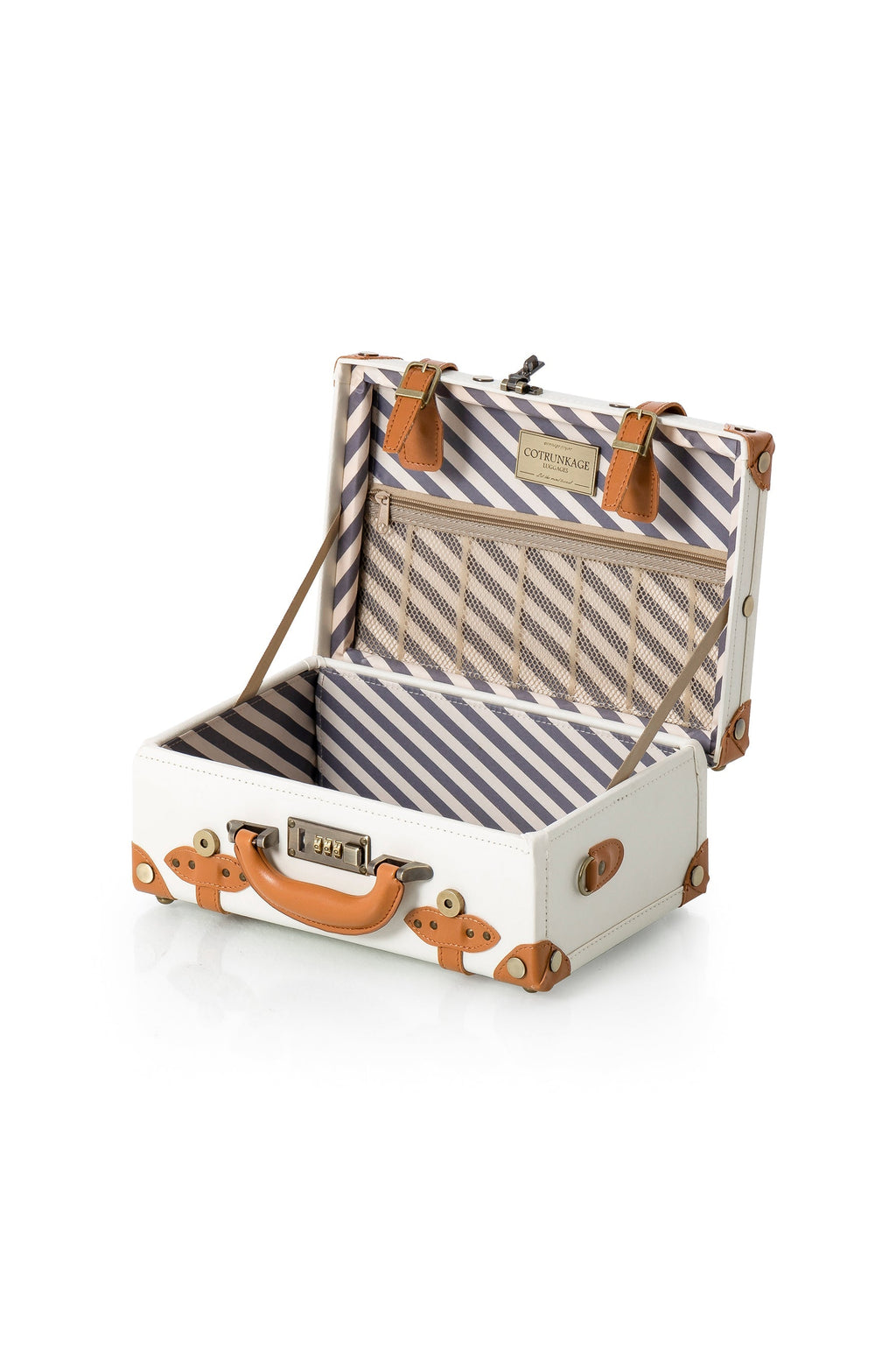 Minimalism 3 Pieces Luggage Set - Pearl White's