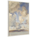 Clouds 1897 John Singer Sargent by Nostalgia Prints Framed Canvas Wall Art Print
