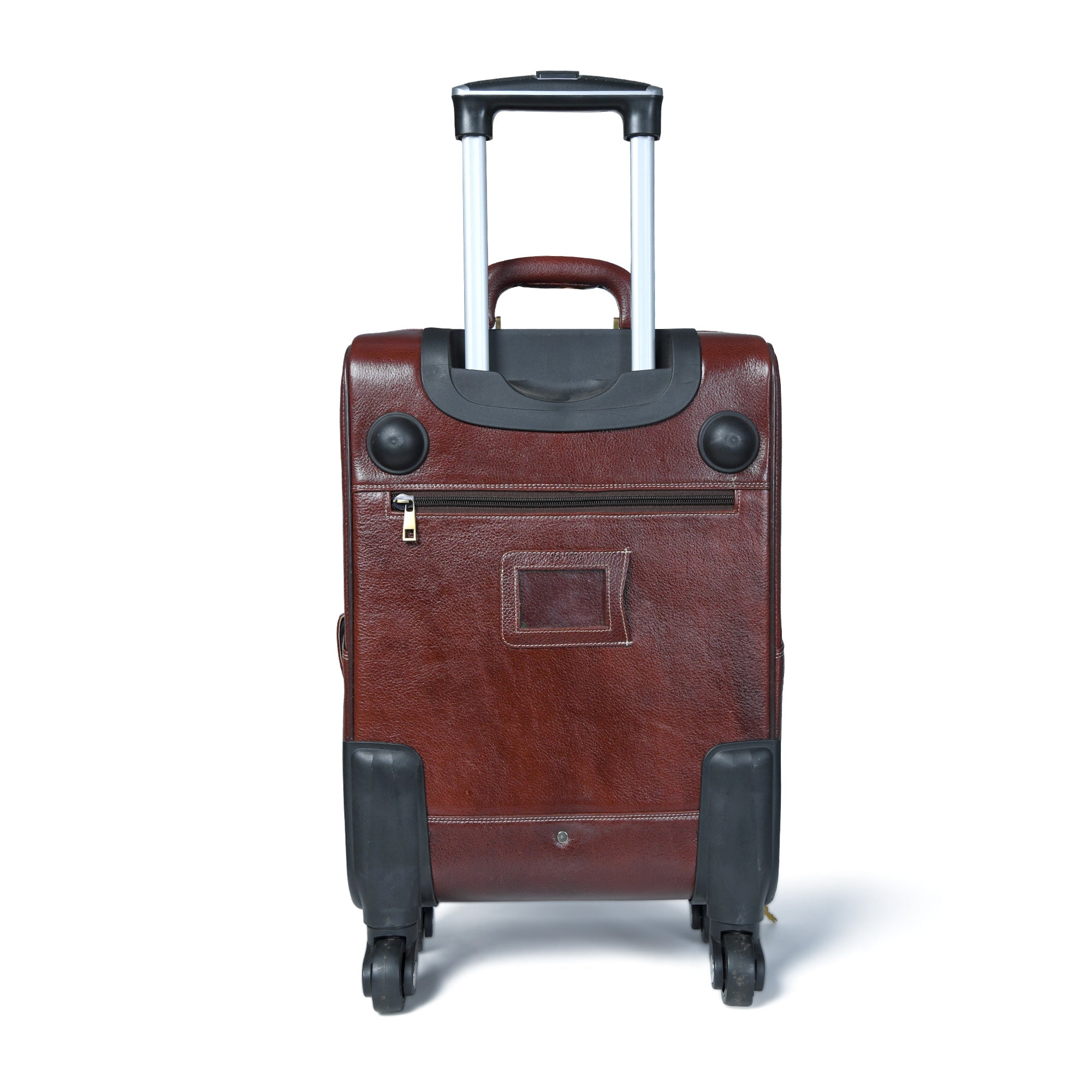 Buffalo Leather Carry-On Trolley